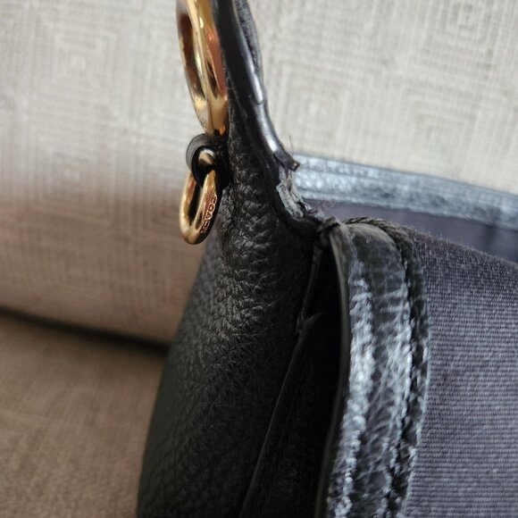 COACH black Jes crossbody shoulder bag with reversible strap F77979 - Picture 8 of 14